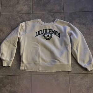 Lululemon White Sweatshirt